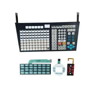 Panel sakelar membran 4x5 matriks 20 Keyboard Keypad Panel kontrol sakelar membran kunci