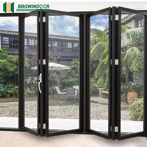 Lukliving Heavy Duty <strong>Best</strong> View Glass <strong>Bifold</strong> <strong>Doors</strong> <strong>Exterior</strong> Accordion <strong>Doors</strong> <strong>Exterior</strong> <strong>Door</strong> - Product Image 3