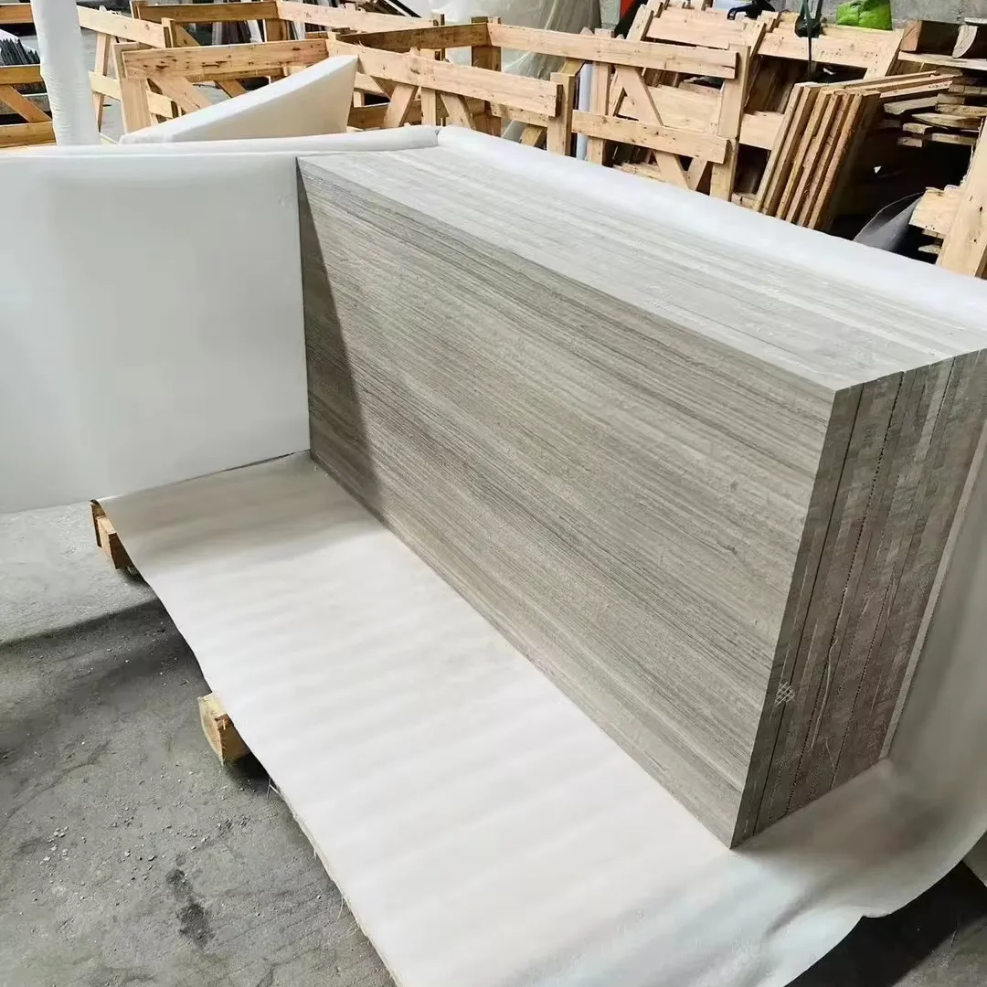 Pietra di marmo naturale bianco piccola piastrella rotonda in legno di marmo nordico tavolo da pranzo pavimenti in marmo e pietra per la costruzione