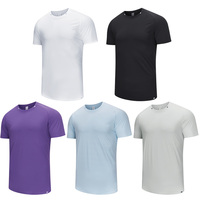 T-shirt de sport à séchage rapide pour homme et femme, 87% nylon, 13% élasthanne, UPF50+, haut de sport réfléchissant