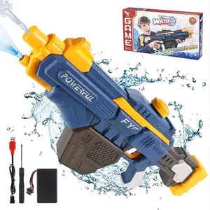 Squirt Gun Shooting Games Brinquedos ao ar livre Pistolas de água automáticas com absorva água pistola de água elétrica para adultos