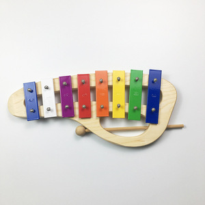 Glockenspiel Xylophone Orff 8 notes portable arc-en-ciel pour enfants - Instrument de percussion en gros - Product Image 4