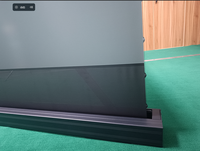 Écran de projection motorisé à tension par languettes de 120 pouces, tissu ALR CBSP CLR, écran 4K 8K Ultra HD pour projecteur laser UST