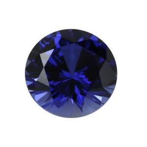Venta al por mayor zafiro redondo brillante corte corindón laboratorio cultivado corindón 34 #<span class=keywords><strong>33</strong></span> # zafiro piedra preciosa precio - Product Image 3
