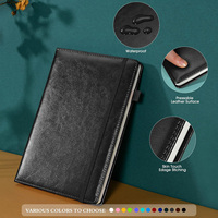 Carnet de planification professionnel en cuir PU multicolore, promotion en gros à prix réduit, avec porte-stylo et logo personnalisé
