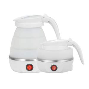 Bouilloire électrique portable pliable pour voiture, capacité 600 CC, 12V 24V, pour utilisation en camion - Product Image 1