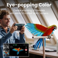 Escáner 3D Revopoint MIRACO Pro para Impresión 3D, Portátil, Precisión de 0.02 mm, 48 GB de RAM, USB Tipo-C, 2 Años de Garantía, 15 fps, Windows/Mac