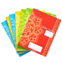Reliure personnalisée de haute qualité Carnet d'impression Papeterie Scolaire Cahier Cahiers 200 pages