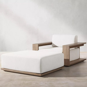 Set <span class=keywords><strong>da</strong></span> Esterno in Teak, Modernità e Semplicità, Impermeabile, Protezione Solare, <span class=keywords><strong>Mobili</strong></span> in Legno Massello <span class=keywords><strong>Mobili</strong></span> per Casa Vacanze, <span class=keywords><strong>Giardino</strong></span>, Balcone, Hotel - Product Image 4