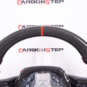 Volant en fibre de carbone personnalisé pour Lamborghini LP550 LP560 LP570 URUS convertible de volant de course - Product Image 2