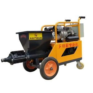 Máquinas Eléctricas de Yeso de Cemento Diésel, Máquina de Pulverización de Mortero, Máquina de Yeso de Hormigón - Product Image 6