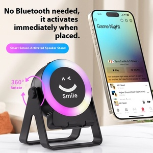 Bán buôn New cảm ứng RGB điện thoại di động chủ không dây cho bluetooth Loa di động ngoài trời âm thanh máy tính để bàn loa siêu trầm bên - Product Image 3