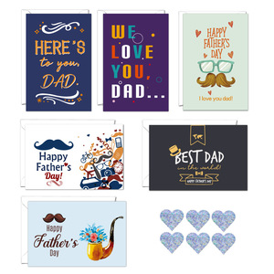 Tarjetas de Felicitación de Cumpleaños con Impresión de Logotipo Personalizado de Lujo, Tarjetas de Agradecimiento para el Día del Padre con Sobres para Pequeñas Empresas - Product Image 2