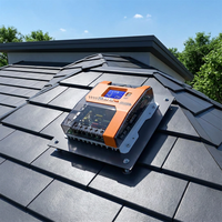60A MPPT Solar-Laderegler 12V 24V 48V Auto LCD-Display Max PV 120V für Heim-Solaranlagen CE-Zertifiziert