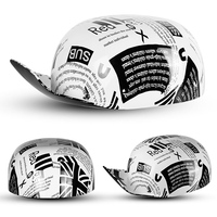 Casques de moto rétro vintage, style casquette de baseball, café racer, classique, en ABS, imperméable, durable, fermeture à boucle et crochet