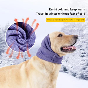 <span class=keywords><strong>Dog</strong></span> Thunder Ear Muffs Calming Hoodie Sin solapa Ear Wraps para protección contra el ruido Aliviar la ansiedad <span class=keywords><strong>Dog</strong></span> Ear Cover The Grooming - Product Image 4
