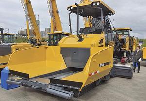 Pavimentadora de Asfalto con <span class=keywords><strong>Ruedas</strong></span> RP455W, Ancho Máximo de 4.5M, Espesor de 260mm, para Reparación de Carreteras Urbanas - Product Image 3