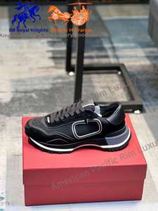 Zapatillas Deportivas Retro Multicolor para Hombre con Parte Superior de Materiales Mixtos para Uso Casual y Urbano - Product Image 4