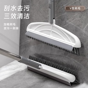 Cepillo de nylon giratorio para limpieza de grietas en el suelo del hogar, para uso en interiores. - Product Image 1