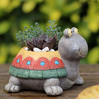 Pot de fleurs en forme de tortue Offre Spéciale, jardinières de jardin, Pot de fleurs