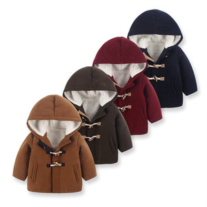 Vêtements de marque pour enfants, manteaux d'hiver classiques de couleur unie, mode asiatique, achat en ligne - Product Image 3