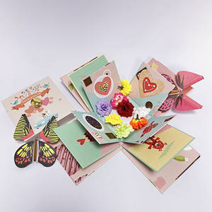 Robotime — boîte florale surprise avec bouton doré, coffret cadeau <span class=keywords><strong>chocolat</strong></span> pour la <span class=keywords><strong>saint</strong></span>-<span class=keywords><strong>valentin</strong></span>, personnalisable, nouveau, <span class=keywords><strong>2022</strong></span> - Product Image 5