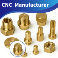 Pièces usinées sur mesure en aluminium CNC de précision, service d'usinage CNC entièrement automatique, utilisation industrielle, ISO9001