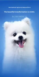 Capsules douces pour chien à l'huile de poisson en haute mer Pet Belle-Supplément nutritionnel écologique à haute teneur en protéines pour une belle fourrure brillante - Product Image 5