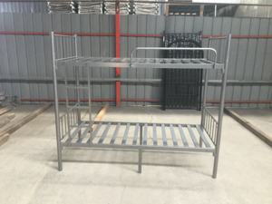 Hoge Kwaliteit Stalen <span class=keywords><strong>Bed</strong></span> Frame Stapelbedden Commerciële Slaapzaal Metalen Dubbeldekker <span class=keywords><strong>Bed</strong></span> Voor Volwassenen - Product Image 6