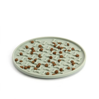 Conçu sur mesure, moderne, élégant et écologique, portable, grattoir à plateau à lécher en silicone, alimentation complémentaire intelligente pour chiots et chats