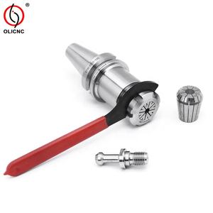 Outils de machine BT40-ER32UM-100L 15PCS 0.008mm ER32 Collets BT40-ER32-15PCS Jeu de mandrins à collets pour CNC - Product Image 2