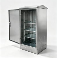 Armoire réseau en acier inoxydable IP54 de 19 pouces, fabrication sur mesure en tôle ODM/OEM pour centre de données et contrôle industriel