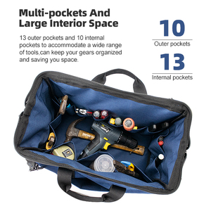 Heavy Duty Durable Tote Polyester Electrician Work <strong>Tools</strong> Kit Shoulder Electrical <strong>Tool</strong> <strong>Bag</strong> - Product Image 5