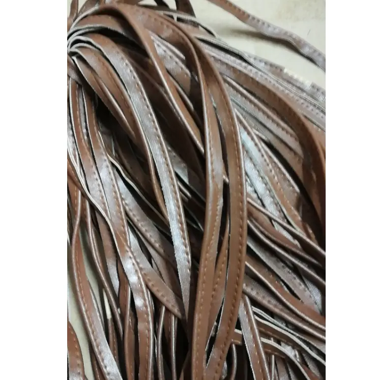 Режущий облицовочный шнур 3/8 дюйма (10 мм) из искусственной кожи для одежды, домашнего текстиля и т. д.