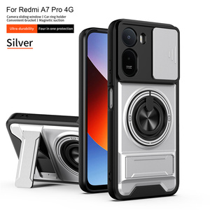 Coque de protection magnétique Lichicase anti-jaunissement avec béquille pour <span class=keywords><strong>Redmi</strong></span> 15A A7 Pro Turbo 5 Max - Product Image 2