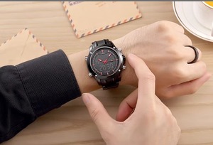 Reloj de Pulsera de Acero Inoxidable con Movimiento Digital de Cuarzo para Hombre, Reloj de Moda, Reloj Masculino, Cronógrafo - Product Image 6