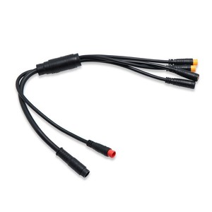 M8 Multi Connector Waterproof Cable Male Female <b>Plug</b> <b>In</b> DC Output For LED Outdoor Wiring Engineering <b>Lighting</b> Distribution - Product Image 3