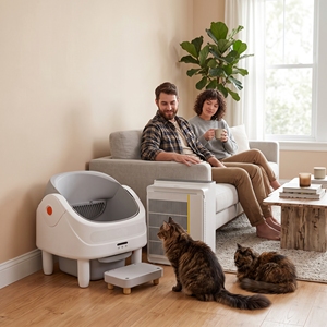 <span class=keywords><strong>Purificateur</strong></span> <span class=keywords><strong>d</strong></span>'<span class=keywords><strong>air</strong></span> intelligent pour propriétaires <span class=keywords><strong>d</strong></span>'animaux avec contrôle par application WiFi, filtre HEPA, nettoyage des poils, de la poussière et des odeurs - Product Image 3