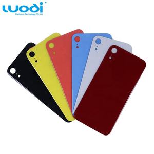 Cubierta de cristal trasera para <span class=keywords><strong>iPhone</strong></span> 8/8P/X/XR/XS MAX, agujero de repuesto para cámara grande, <span class=keywords><strong>precio</strong></span> de fábrica - Product Image 2