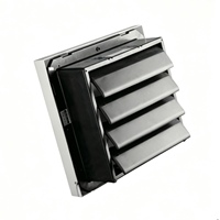 Ventiladores de Pared de 220-240V con Ahorro de Energía, Ventilador de Extracción con Motor de Cobre y Plástico, Diseño de Placa Delgada, OEM ODM
