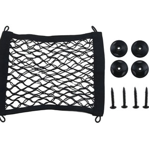 Bolsa de Almacenamiento de Malla Colgante para Maletero de Coche, Organizador Universal Negro de Red Lateral para Extintor, Paraguas, Accesorio Interior de Coche - Product Image 3