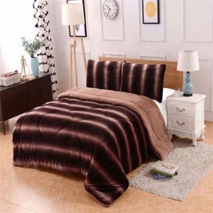 Bán Buôn Comforter Mùa Đông Kích Thước Đặt Mền Nhung Bán Buôn Sheets Siêu Doublesided Bìa Mền Cho Giường - Product Image 4