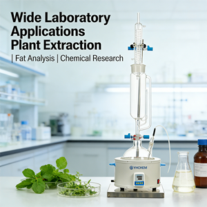 Appareil d'extraction de laboratoire 2000 ml, extracteur Soxhlet haute efficacité, équipement de chimie de laboratoire - Product Image 2