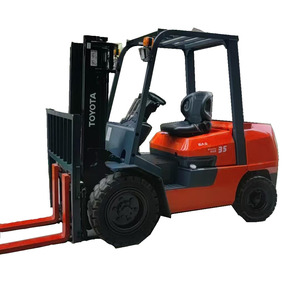 รถยกดีเซล FG35 ขนาด 3.5 ตัน สภาพดี พร้อมไฮดรอลิกไซด์ชิฟเตอร์ ยางตัน ขายดี - Product Image 1