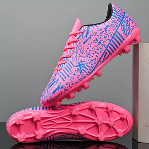 Chaussures de football de haute qualité légères pour l'extérieur, chaussures de football antidérapantes, doublure confortable, chaussures de football pour adolescents - Product Image 5