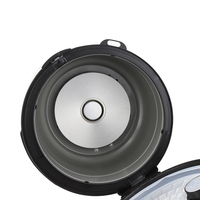 Cuisinière à riz automatique en acier inoxydable de 4/5/6 litres, fabricant direct d'usine en gros, cuisine intelligente, avec tasse à mesurer