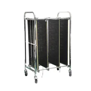 Factory Hot-selling Stable SMT Pcb Transport Cart ESD Pcb Storage Trolley