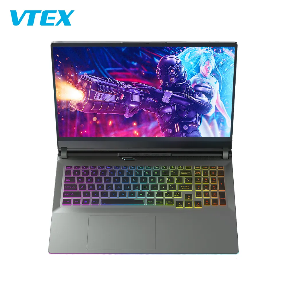 Vtex laptop de jogo barato 16 "ips fhd, rx6650m 8gb gddr6 1tb ssd, escola, design de negócios, alto desempenho, notebook, pc, jogos, laptop