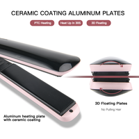 PRITECH — fer à lisser pour cheveux en céramique et aluminium, professionnel, irisés, ion négatif