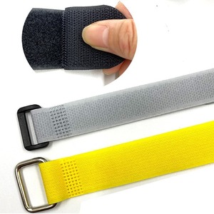 <span class=keywords><strong>Bande</strong></span> adhésive robuste réutilisable, réglable, colorée, imprimée en nylon pour fixation de sangles <span class=keywords><strong>auto</strong></span>-agrippantes et attaches de câbles - Product Image 2